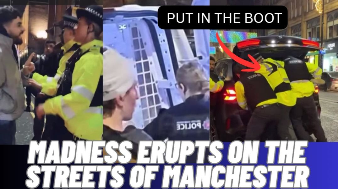 MANCHESTER: Lesbian CARTEL Member Gives ABUSE and THEN Gets ARRESTED!
