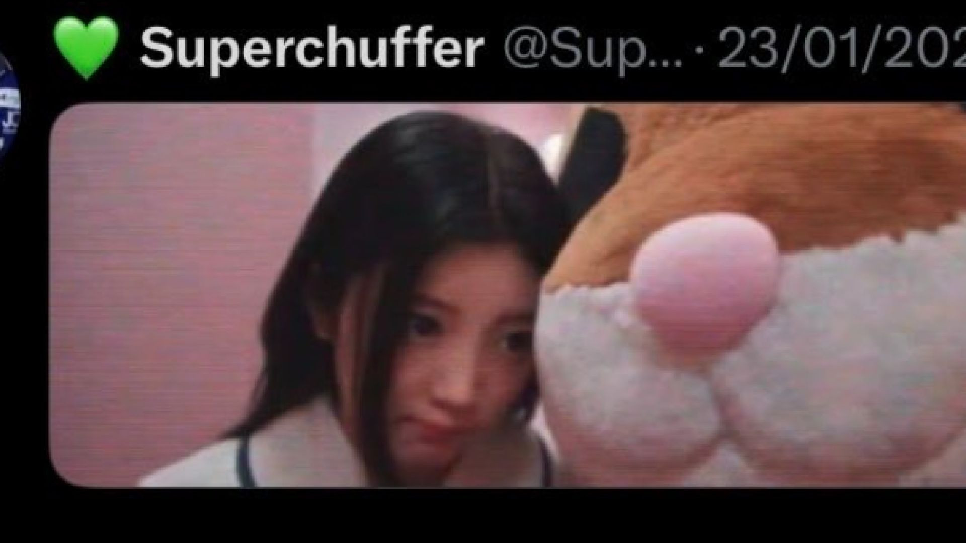 Superchuffer celebrates being on Just Gone Viral